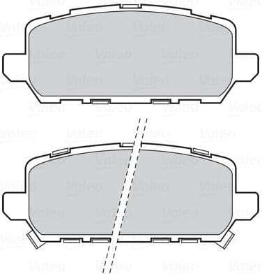 Brake Pad Set, disc brake ESSENTIAL 302314 - image 2