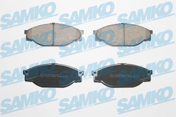 Brake Pad Set, disc brake 5SP927