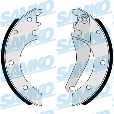 Brake Shoe Set, parking brake 81052