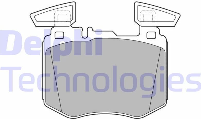 Brake Pad Set, disc brake LP3642