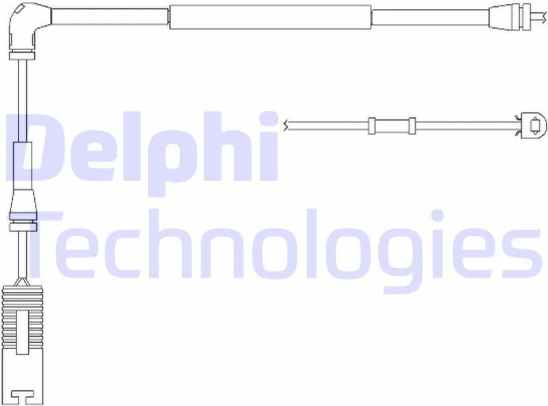 Warning Contact, brake pad wear LZ0183