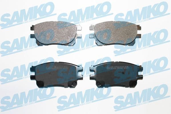 Brake Pad Set, disc brake 5SP999