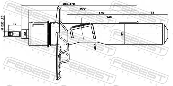 Shock Absorber 21110-007F-KIT - image 2
