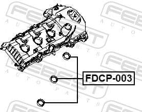 Seal Ring, spark plug shaft FDCP-003 - image 2