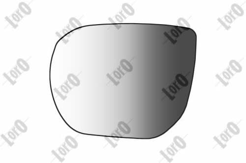 Mirror Glass, exterior mirror LORO 1554G01