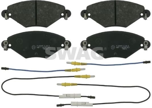 Brake Pad Set, disc brake 64 91 6417