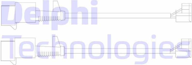 Warning Contact, brake pad wear LZ0246