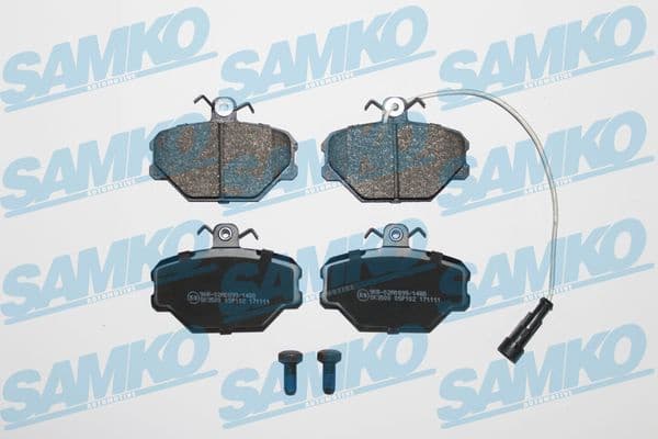 Brake Pad Set, disc brake 5SP102