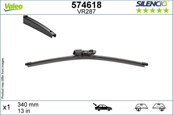 Wiper Blade SILENCIO REAR 574618
