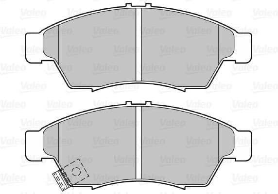Brake Pad Set, disc brake ESSENTIAL 301848 - image 2