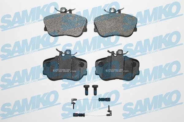 Brake Pad Set, disc brake 5SP492A