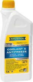 Antifreeze RAVENOL TTC Premix -40°C Protect C11 1410105-150-01-999