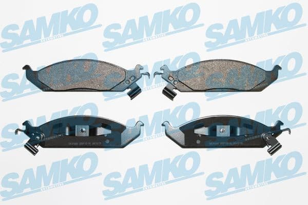 Brake Pad Set, disc brake 5SP1519