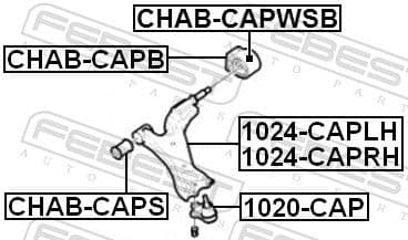 Ball Joint 1020-CAP - image 2