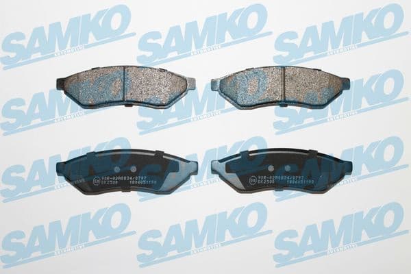 Brake Pad Set, disc brake 5SP1198