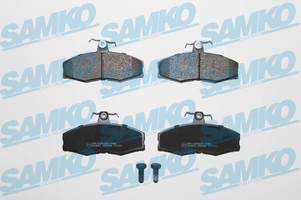 Brake Pad Set, disc brake 5SP234