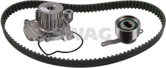 Water Pump & Timing Belt Kit 85 93 2891