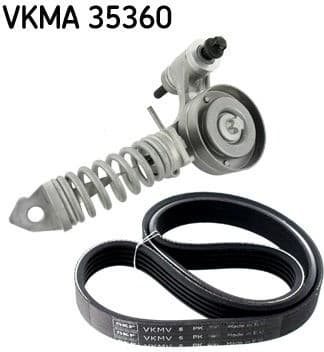 V-ribbed Belt Set VKMA35360 - image 2