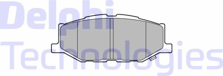 Brake Pad Set, disc brake LP3637