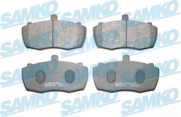 Brake Pad Set, disc brake 5SP261