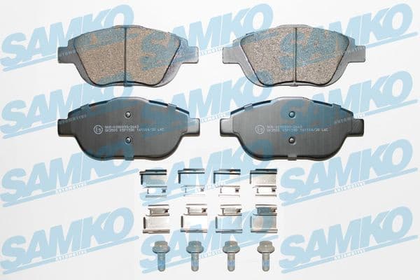 Brake Pad Set, disc brake 5SP1590K