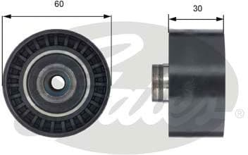 Deflection Pulley/Guide Pulley, timing belt PowerGrip™ T42191