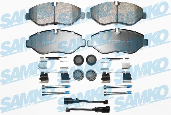 Brake Pad Set, disc brake 5SP1297B