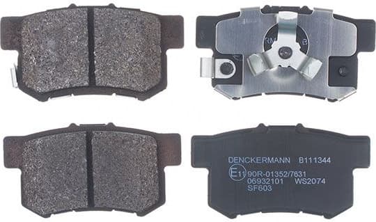 Brake Pad Set, disc brake B111344