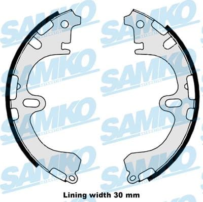 Brake Shoe Set 88800