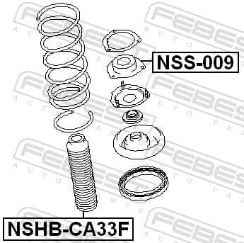 Suspension Strut Support Mount NSS-009 - image 2