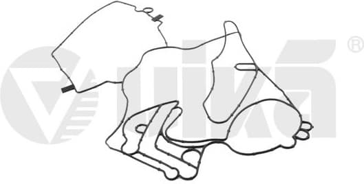 Gasket, housing cover (crankcase) 11031826801