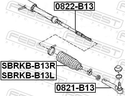 Bellow, steering SBRKB-B13L - image 2