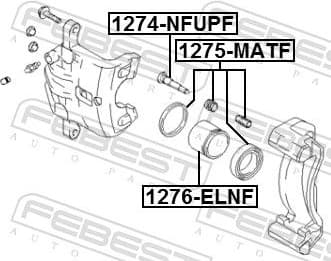 Repair Kit, brake caliper 1275-MATF