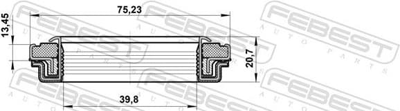 Shaft Seal, drive shaft 95RFW-40751321X - image 2