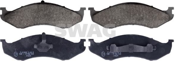 Brake Pad Set, disc brake 60 11 6197
