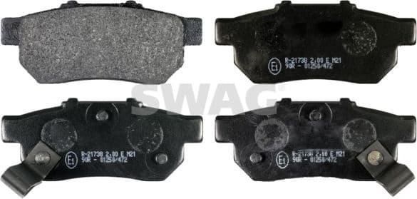 Brake Pad Set, disc brake 85 91 6301