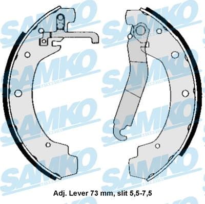 Brake Shoe Set 84570