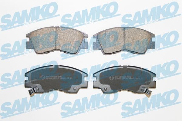 Brake Pad Set, disc brake 5SP315