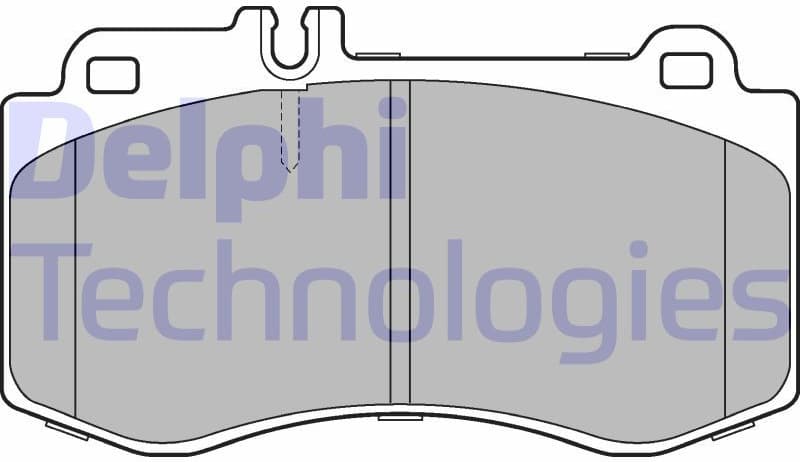 Brake Pad Set, disc brake LP2304