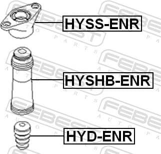 Rubber Buffer, suspension HYD-ENR - image 2