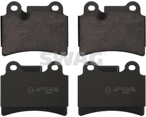 Brake Pad Set, disc brake 30 91 6671