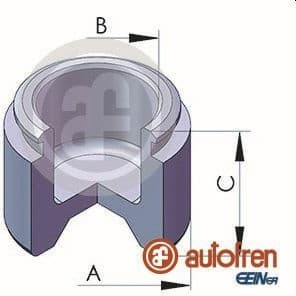 Piston, brake caliper D025356