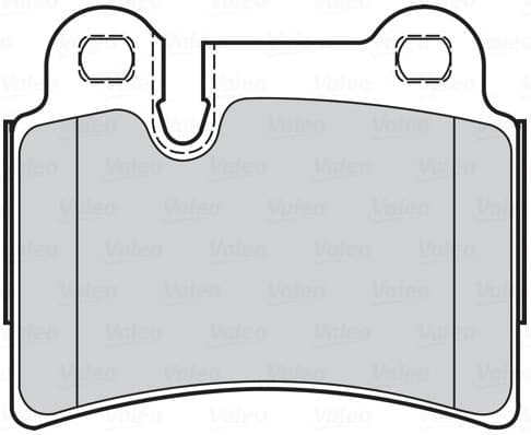 Brake Pad Set, disc brake ESSENTIAL 302284 - image 2