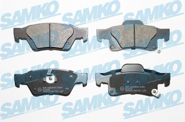 Brake Pad Set, disc brake 5SP1737