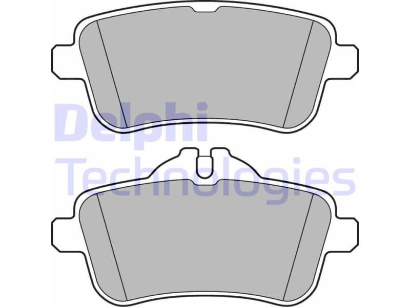 Brake Pad Set, disc brake LP3159
