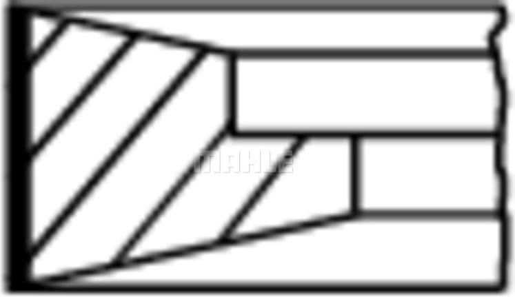 Piston Ring Set 151 10 N0