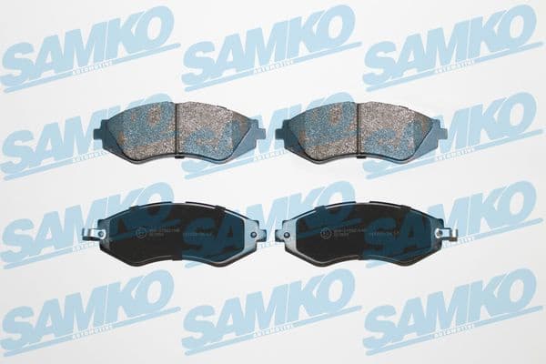 Brake Pad Set, disc brake 5SP729