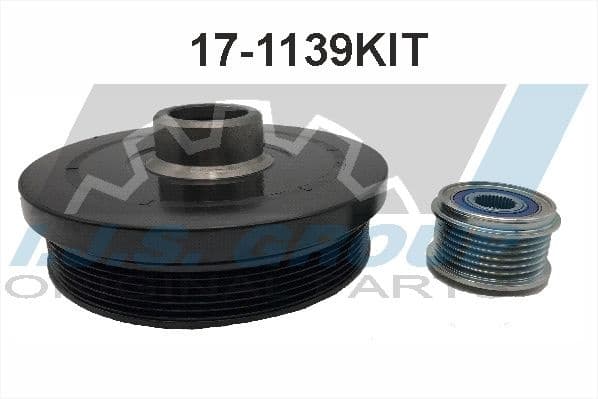Belt Pulley Set, crankshaft Technology & Quality, Made in Spain 17-1139KIT