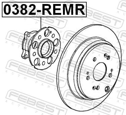 Wheel Hub 0382-REMR - image 2