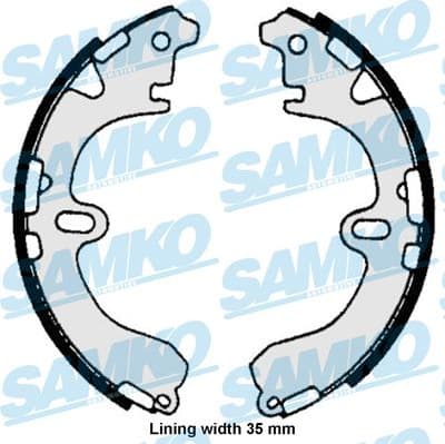 Brake Shoe Set 86720